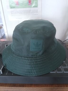 Green Adidas Bucket Hat